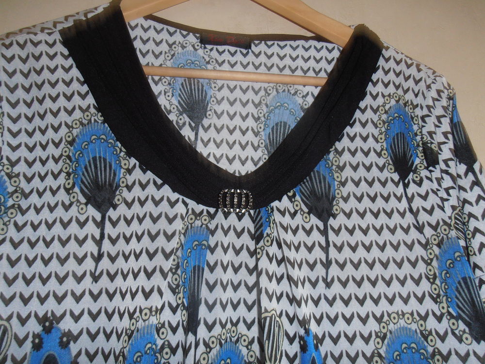 Tee-shirt motifs paons (82) Vêtements