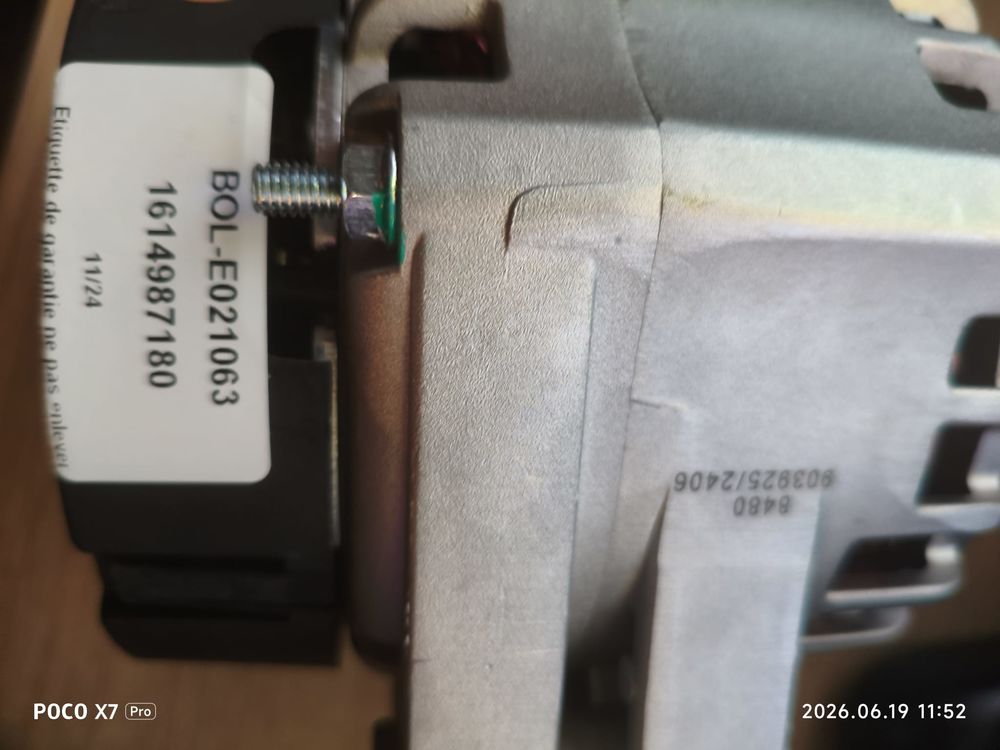 Alternateur Neuf BOLK BOL-E021063 ? 120A (Moteurs 1.9 Diesel Bricolage