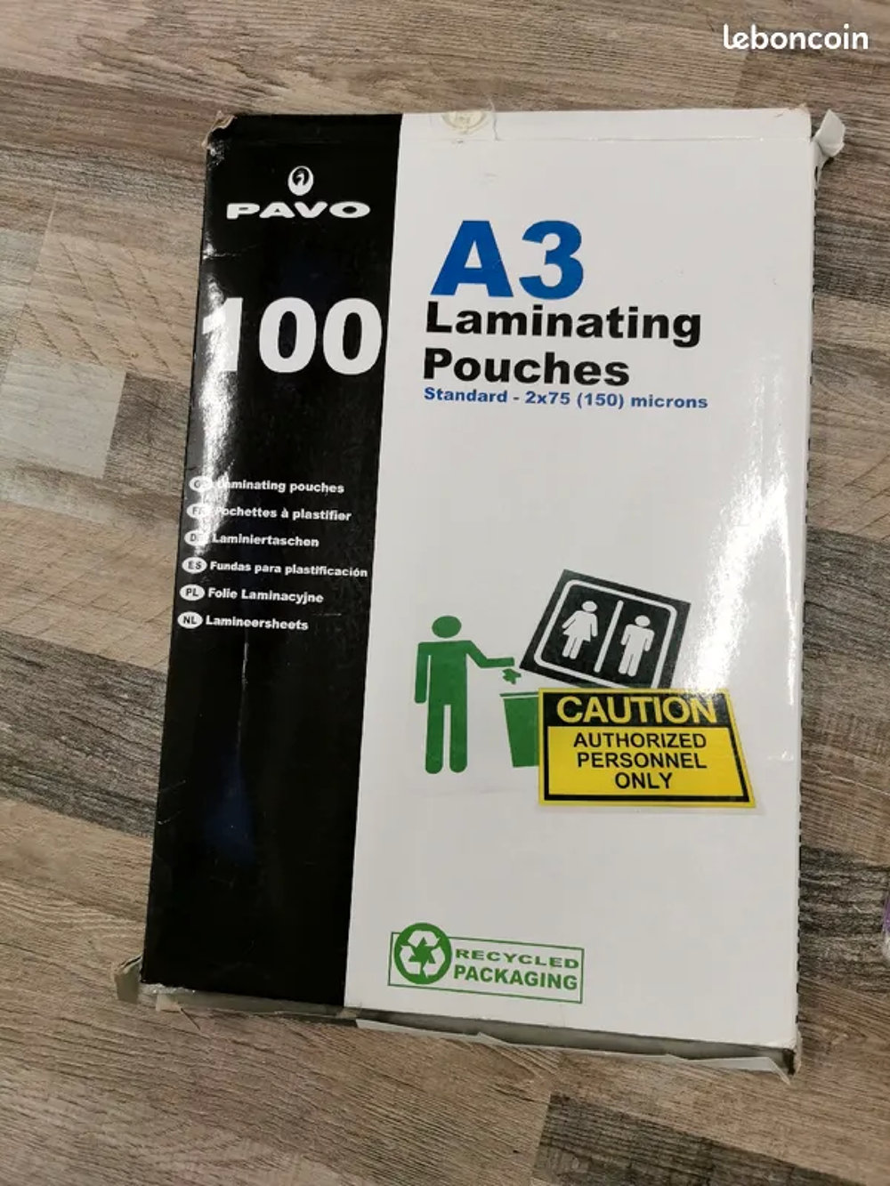 Plastifieuse + pochettes A4 et A3 Matériel informatique