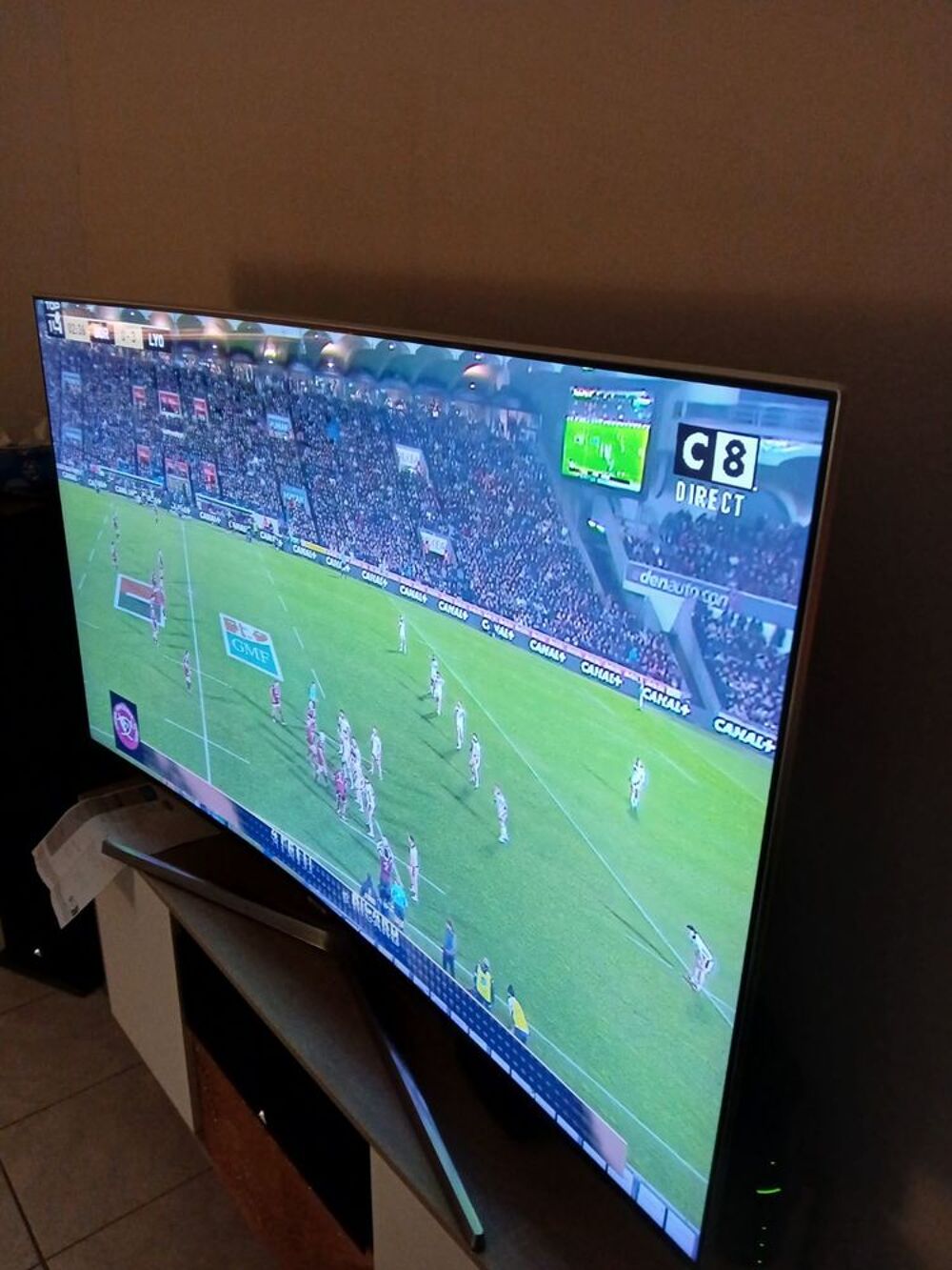 TV &eacute;cran incurv&eacute; Photos/Video/TV