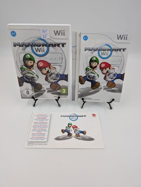 Jeu Nintendo Wii Mario Kart Wii en boite complet + VIP (EUR) 15 Vulbens (74)