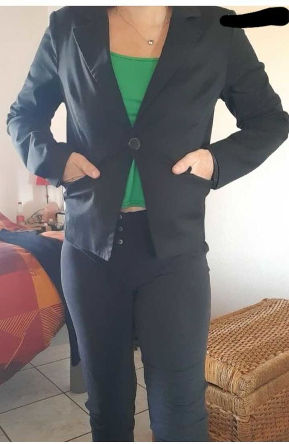 blazer noir t36 Vêtements