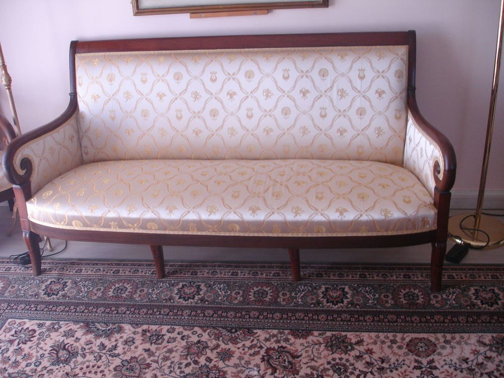 canap&eacute; et 3 fauteuils Meubles