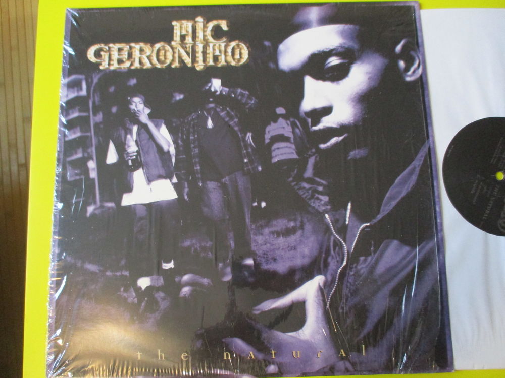 MIC GERONIMO THE NATURAL MAXI 45 1995 US RAP CD et vinyles