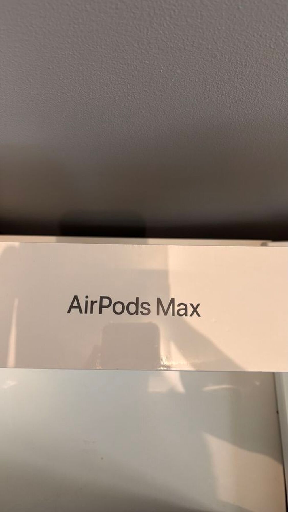 Casque Apple AirpodsMax neuf noir scell&eacute; sous blister 
Audio et hifi
