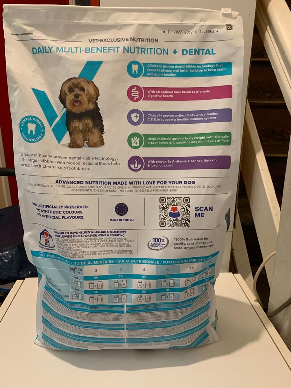 Croquettes Vet Essentials Hill's pour chien adulte. Jardin