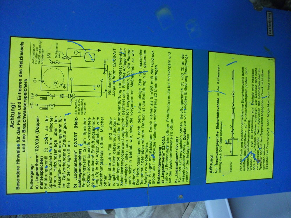 Recherche ancienne chaudi&egrave;re fioul de marque BUDERUS Bricolage