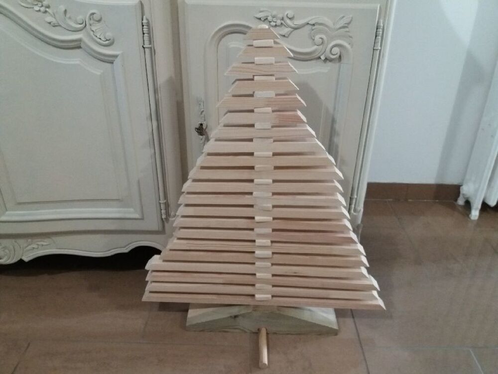 Sapin en bois artisanal Décoration