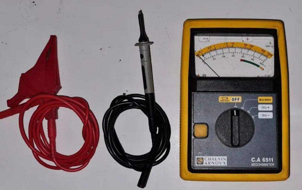 Testeur d'isolement analogique Bricolage