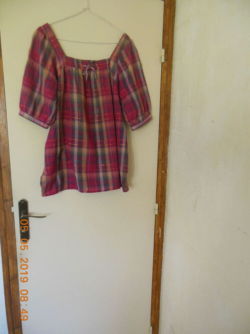 tunique madras Vêtements