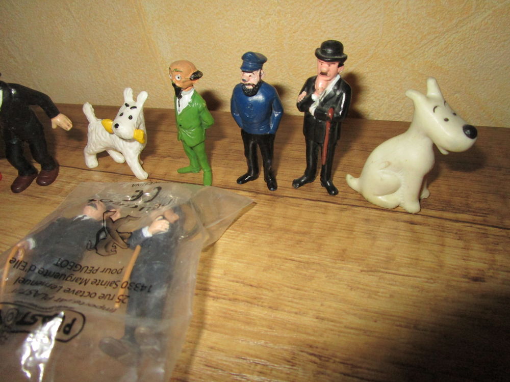 lot vieilles figurines tintin et milou Jeux / jouets