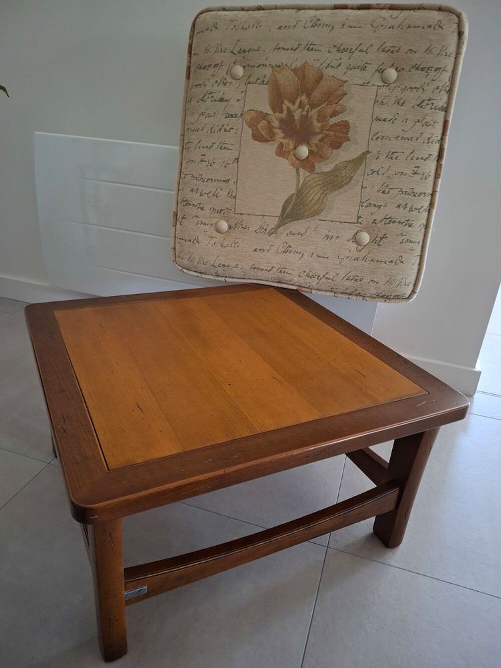 Pouf ou table Jacques LELEU possible vte canap&eacute; et fauteuil Meubles
