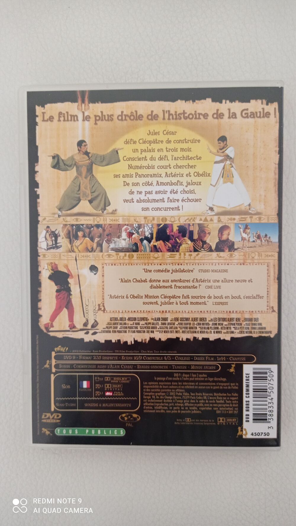 DVD Ast&eacute;rix et Ob&eacute;lix : Mission Cl&eacute;op&acirc;tre DVD et blu-ray