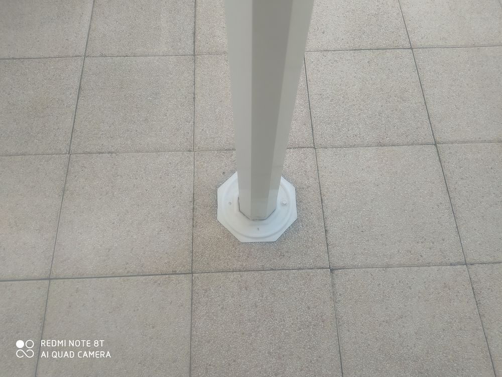 Tonnelle blanche Jardin