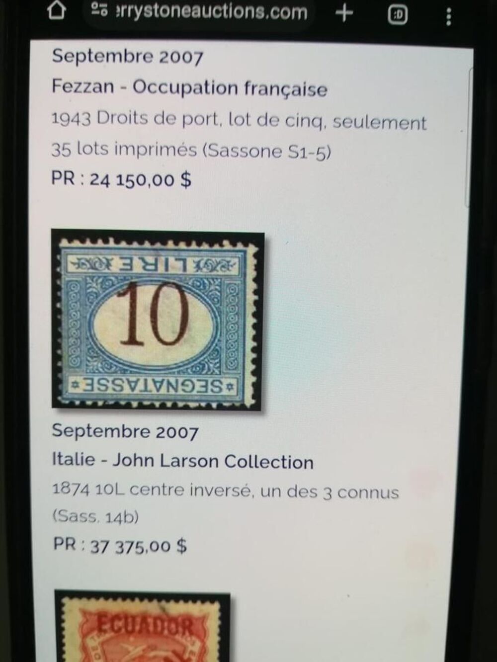 Tembres ancien top bloc italia, regno d'italia unique, used 