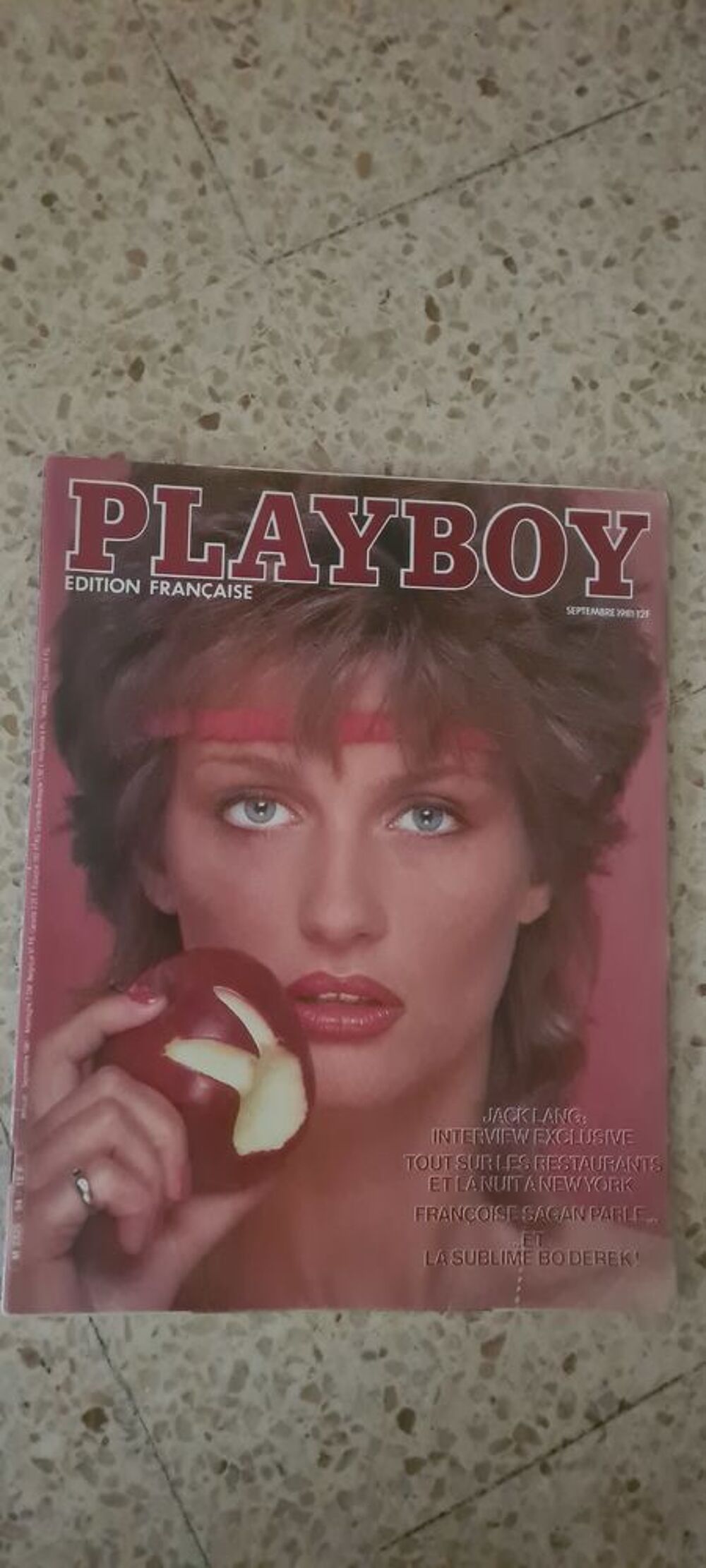 Magazine PLAYBOY France n 9. Septembre 1981. Livres et BD