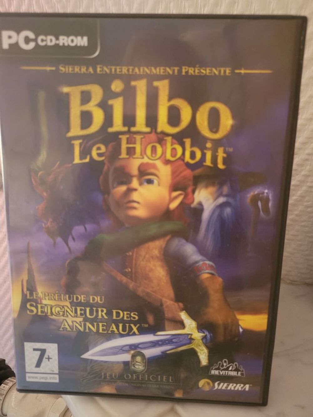 Jeu pc cd rom Bilbo le Hobbit Consoles et jeux vidéos
