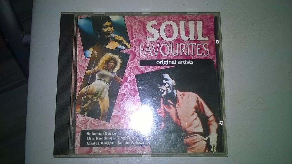 CD soul favourites 
1992 
Excellent etat 
Otis Redding Sh CD et vinyles