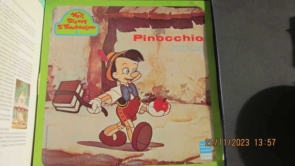 Coffret de 8 disques vinyles DISNEY Vintage de 1978 CD et vinyles