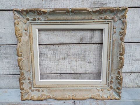 Ancien Cadre Montparnasse Bois Sculpté Format 3F 1 Loches (37)