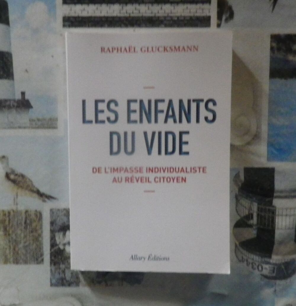 LES ENFANTS DU VIDE par Raphael GLUCKSMANN Ed. Allary Livres et BD