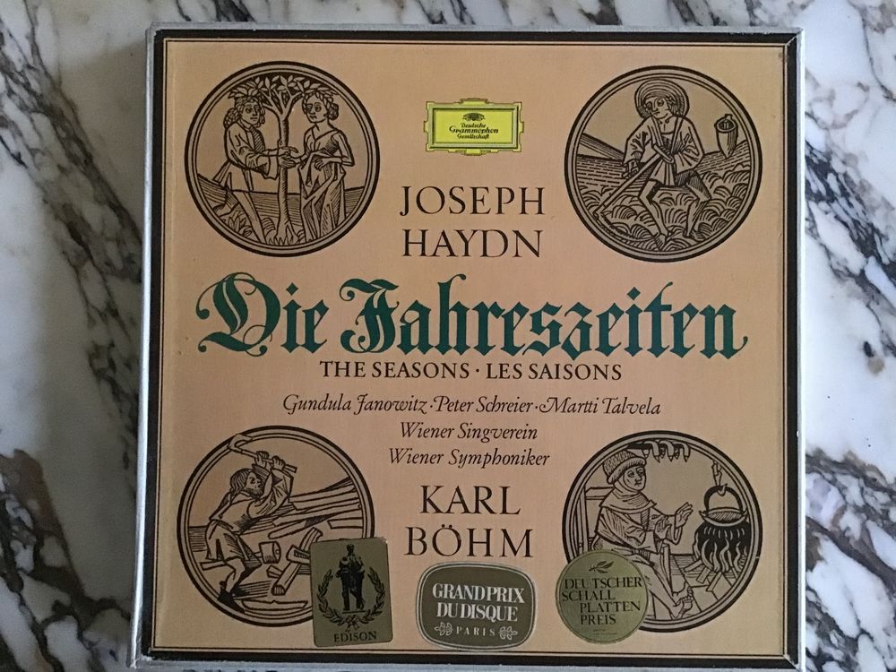 Haydn - Les saisons CD et vinyles