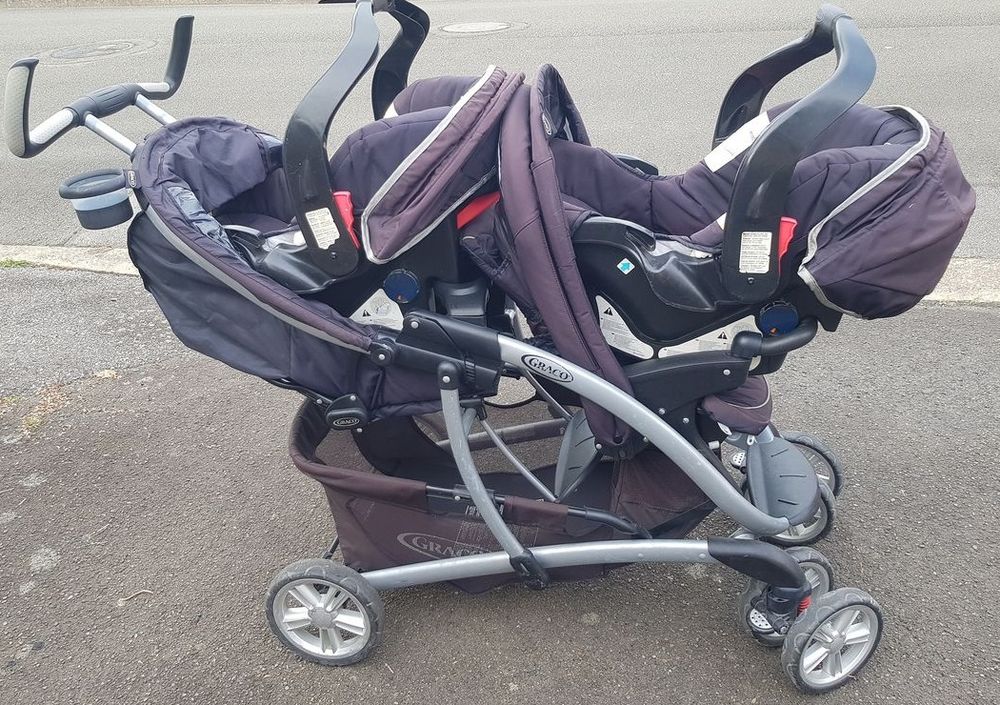 Poussette Double GRACO int&eacute;grale Puriculture