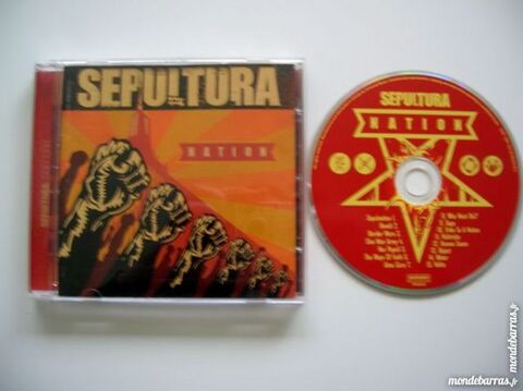 CD SEPULTURA Nation (Import Canada) 18 Nantes (44)