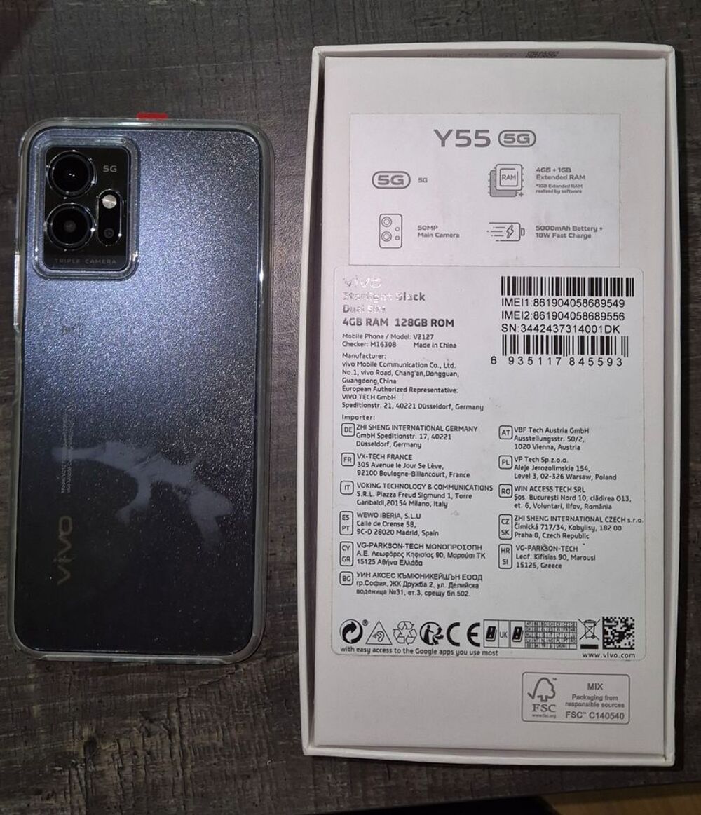 Portable VIVO Y55 NEUF Téléphones et tablettes