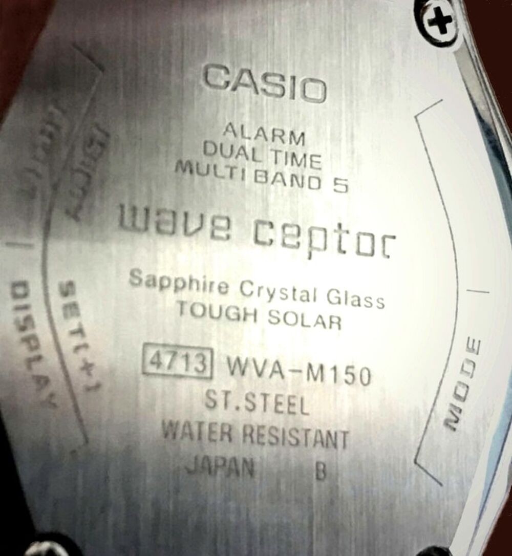 Montre CASIO WVA-M150DE-1AER Bijoux et montres
