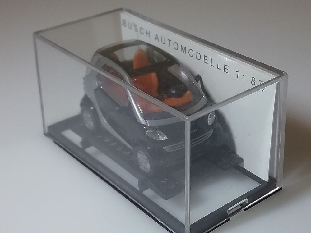 Busch Smart Car 48900 black silver 1:87 HO GTi75 Jeux / jouets