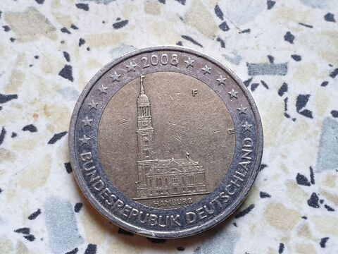 Pi�ce deux euros Hamburg 2008 4 Bordeaux (33)