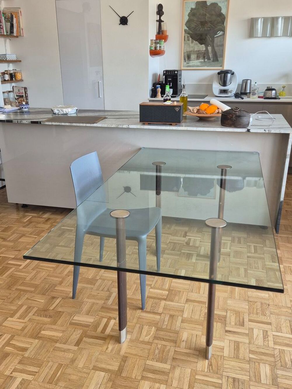 TABLE EN VERRE DESIGN - SALLE A MANGER Meubles
