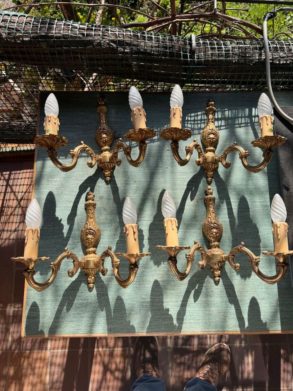 Lustre x6, x8, appliques Décoration