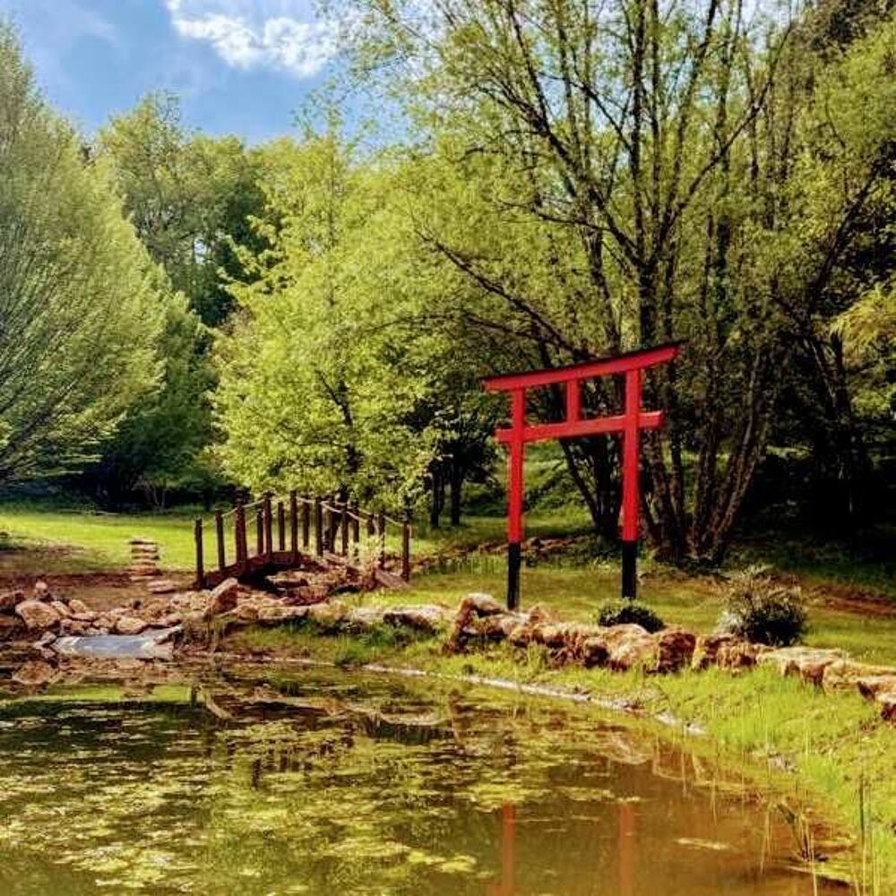 torii japonais Jardin