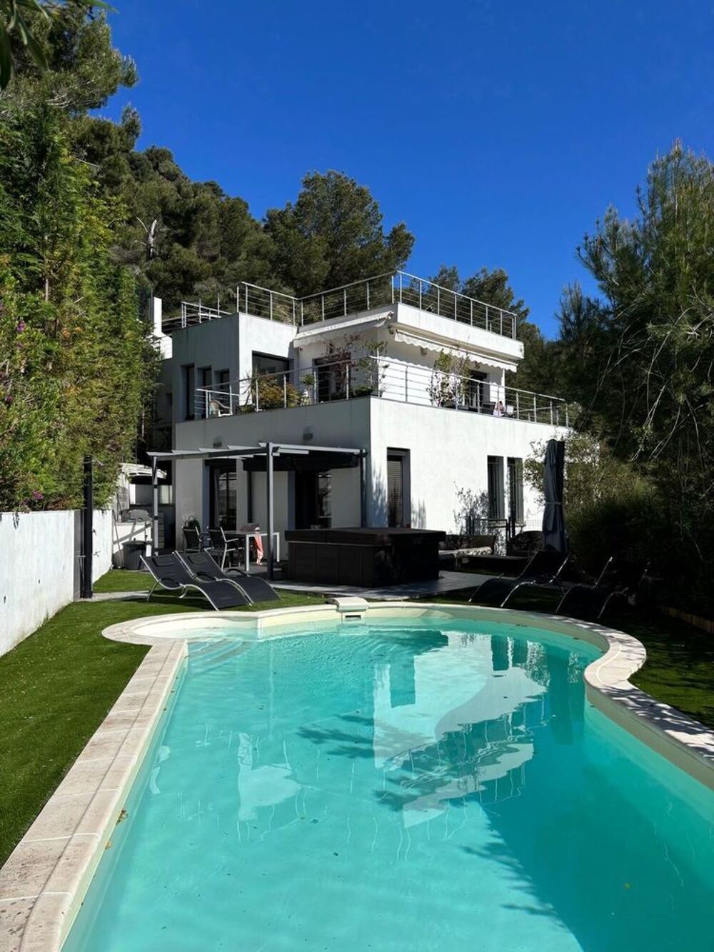Vente Villa Maison contemporaine d'exception ? 200 m² ? Piscine & jacuzz La turbie