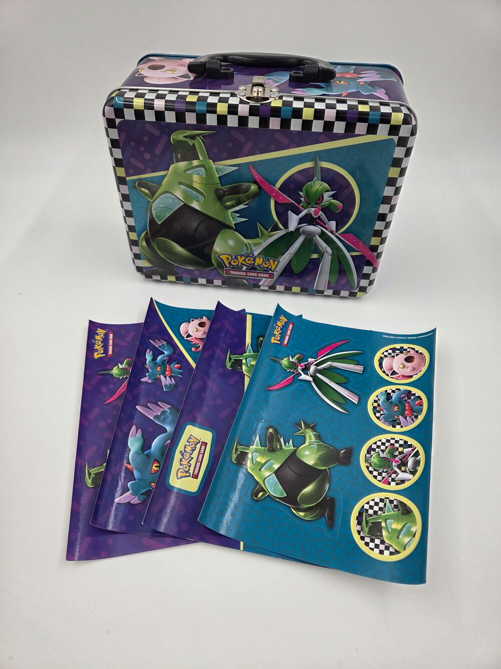 Valisette Pok&eacute;mon Hurle-Queue Garde de Fer avec stickers 