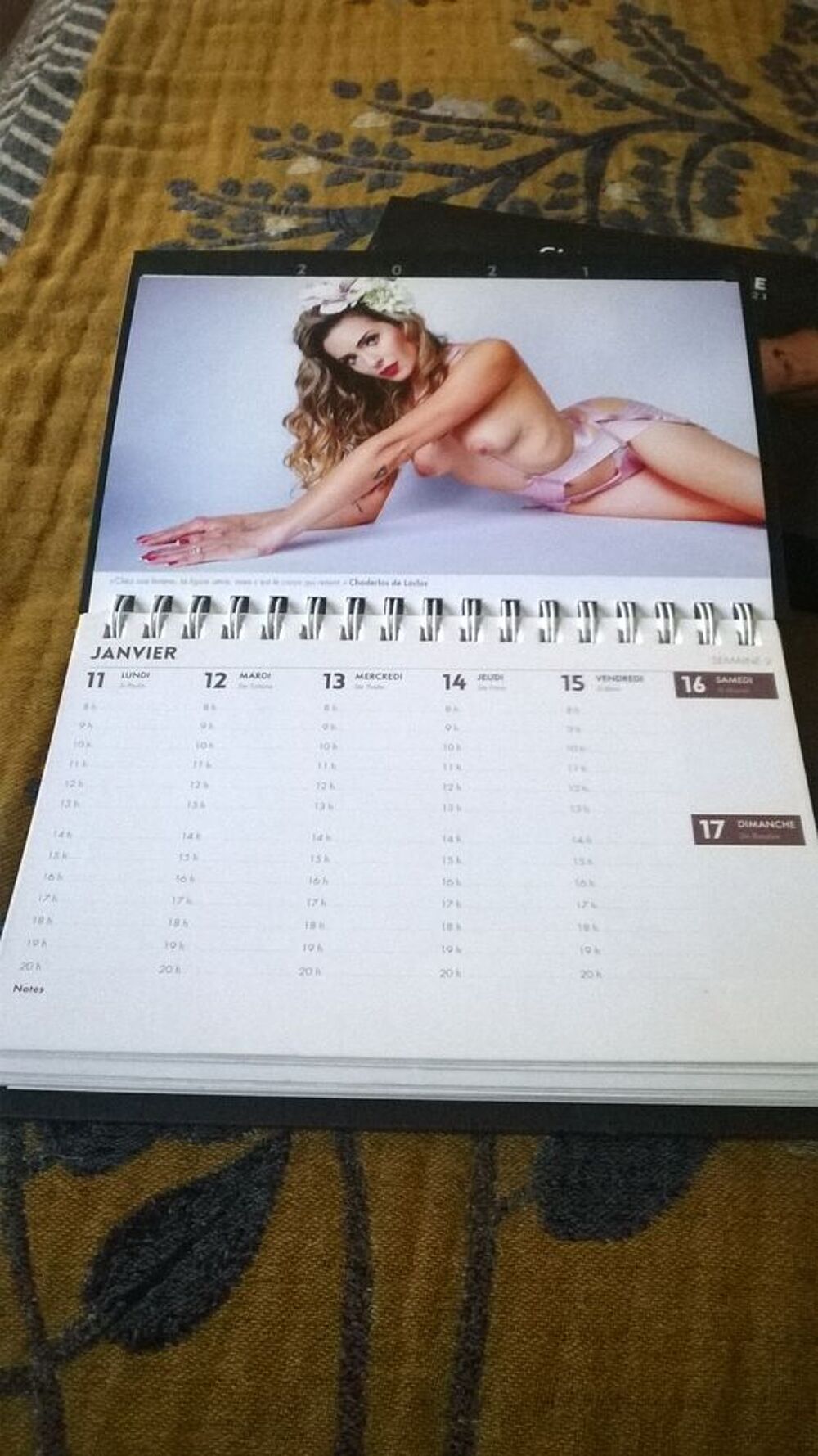 Agendas-calendriers Clara Morgane - 2017 &agrave; 2022 (au choix) 