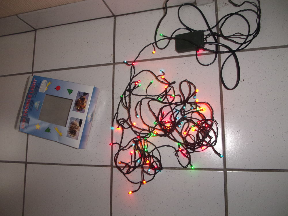 Guirlande lumineuse, d&eacute;coration de No&euml;l et de f&ecirc;te Décoration