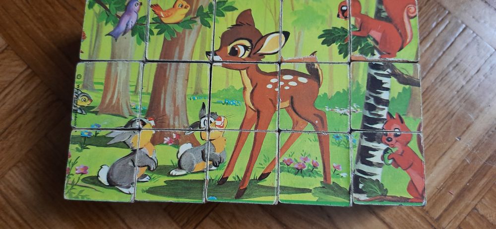 Cubes puzzles en bois ? cubes Walt Disney. Jeux / jouets