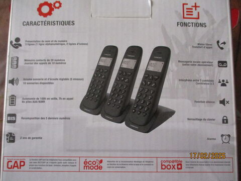 T�L�PHONE FIXE 3 POSTES LOGICOM V�GA 350 20 Lorignac (17)