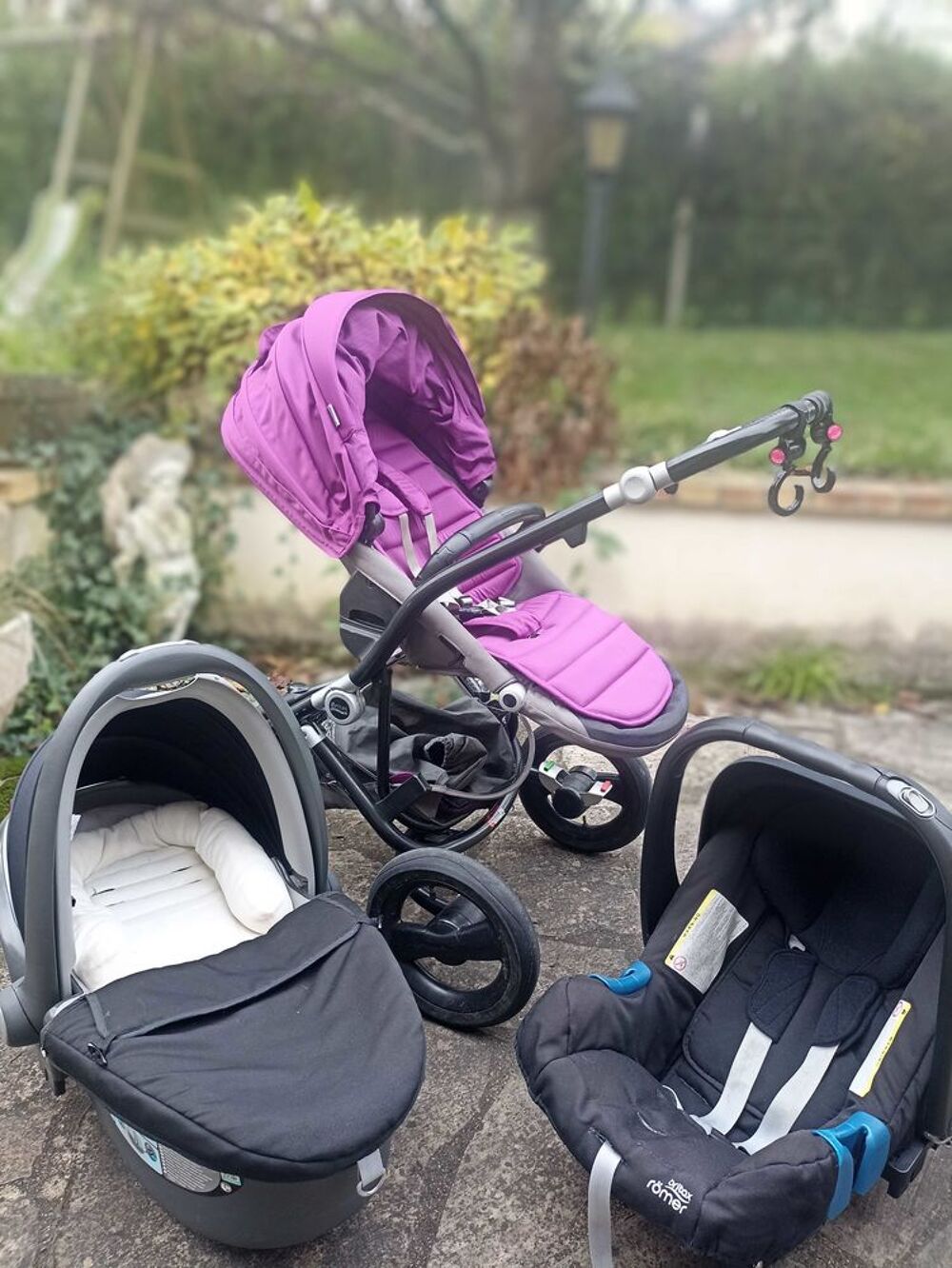 Poussette combin&eacute;e Britax Romer affinity Puériculture