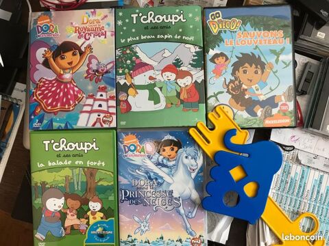 5 DVD ENFANTS (Tchoupi Dora et Diego) 5 Champigny (51)