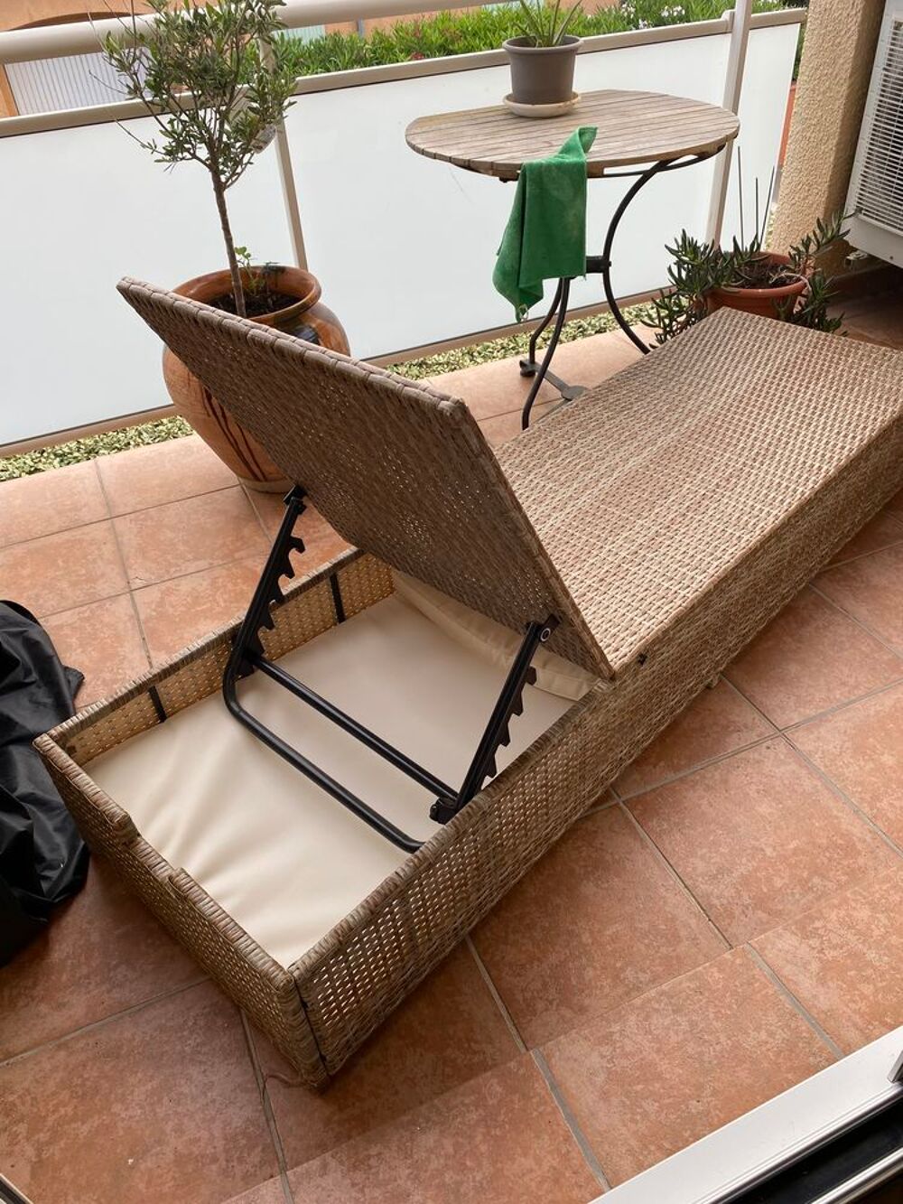Bain de soleil, neuf Jardin