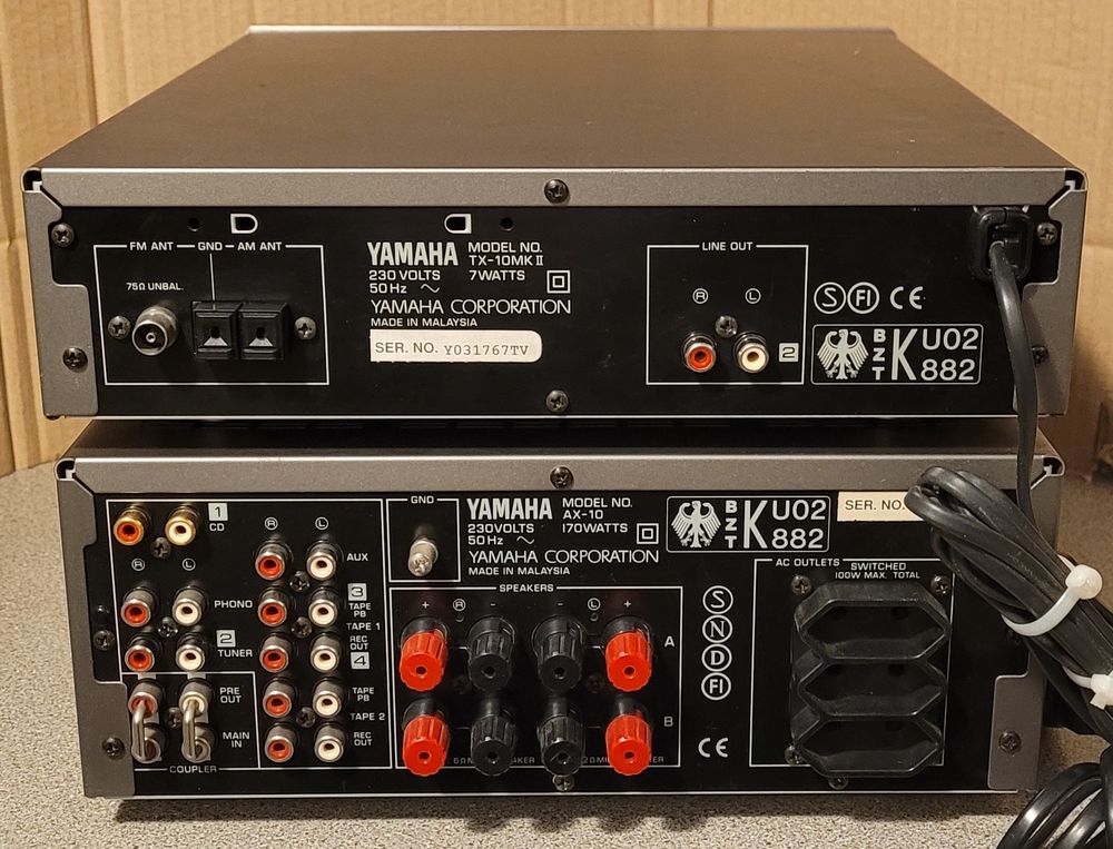 YAMAHA AX-10 &amp; RDS TX-10MK II Audio et hifi
