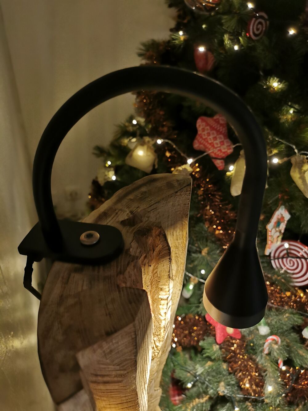 Lampe en bois Décoration