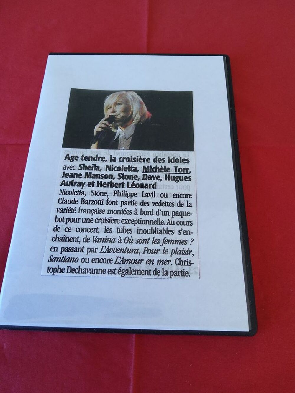 DVD AGE TENDRE "LA CROISIERE DES IDOLES" DVD et blu-ray