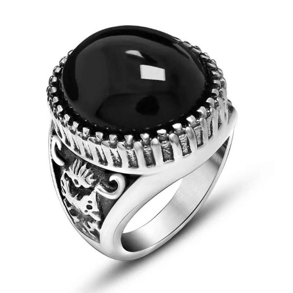 Bague homme acier inoxydable Bijoux et montres