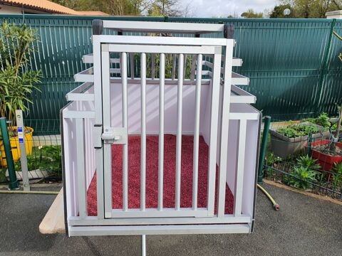Cage de transport ALU pour chiens de Chasse 130 Lanton (33)