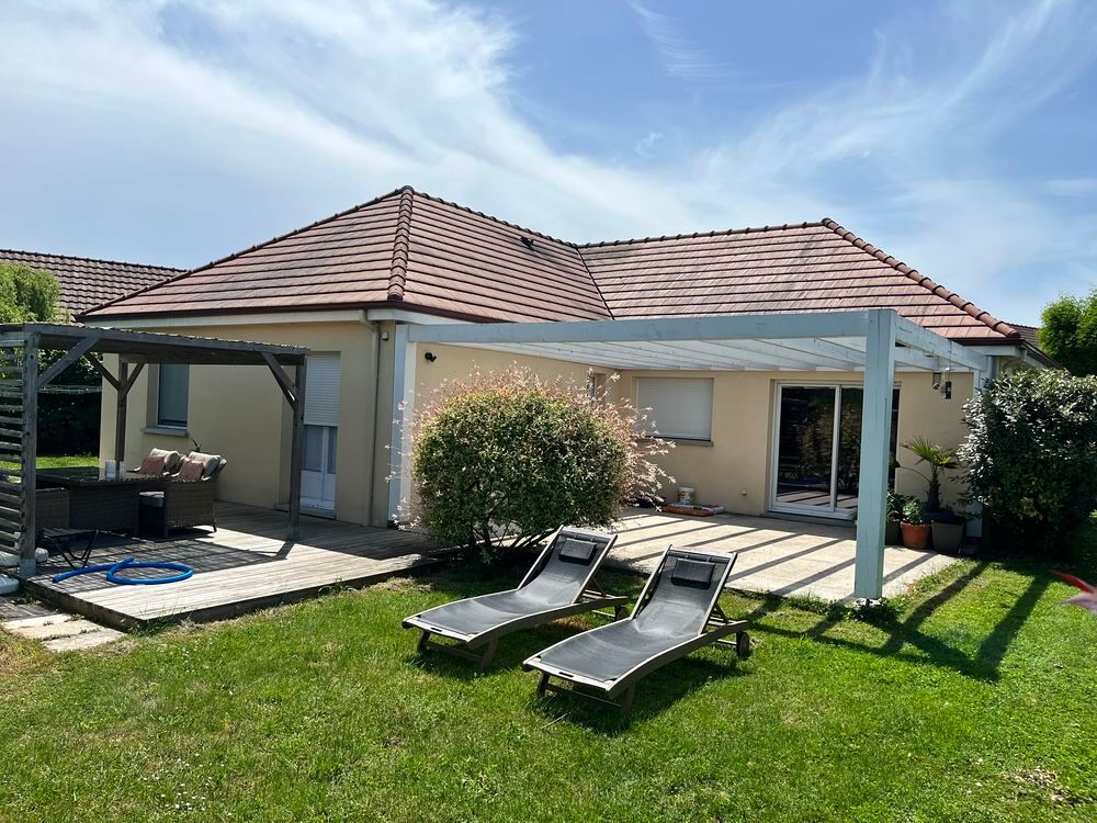 Vente Maison Maison plain-pied 112 m² + garage 30 m² sur Terrain 1 100 m² Rosières-près-troyes